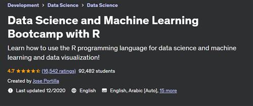 Udemy – Data Science and Machine Learning Bootcamp with R