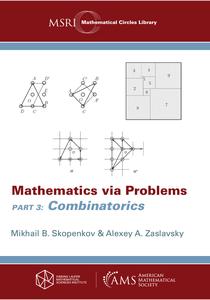 Mathematics Via Problems  Part 3 Combinatorics