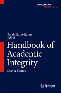 Handbook of Academic Integrity, 2nd Edition