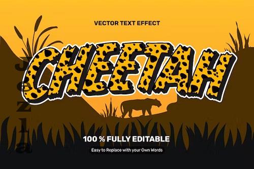 Cheetah Text Effect - AM7FF5L