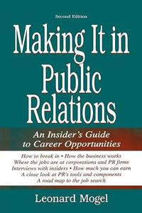 Making it in public relations an insider's guide to career opportunities