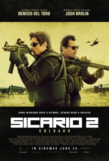 Sicario Day Of The Soldado (2018) BluRay 720p (YIFY)