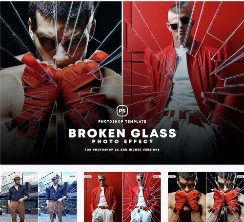 Broken Glass Effect - BXBSG2S