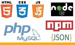 Best Bundle of HTML, CSS, JS, NodeJS, NPM, JSON, SQL (2023-12)