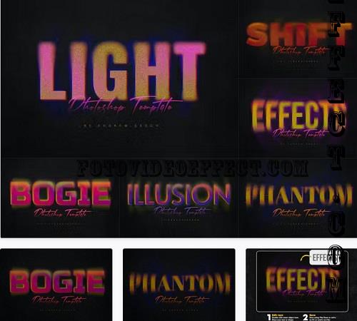 Gradient Blur Text Effect - 9YEVDRN