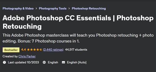 Adobe Photoshop CC Essentials – Photoshop Retouching