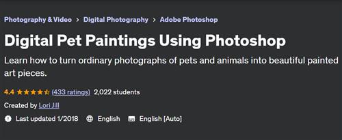 Digital Pet Paintings Using Photoshop