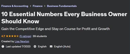 10 Essential Numbers Every Business Owner Should Know