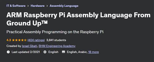 ARM Raspberry Pi Assembly Language From Ground Up