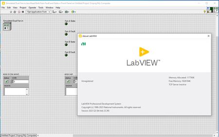 NI LabVIEW 2023 Q3 (23.5.0.49300–0+f148) with Drivers Win x86