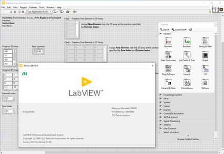 NI LabVIEW 2023 Q3 (23.5.0.49300–0+f148) with Drivers Win x86