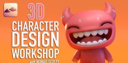 3D Character Design Workshop with Nomad Sculpt