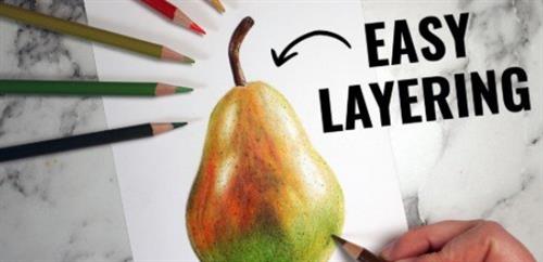 Beginner’s Guide to Layering with Colored Pencils Realistic Drawings