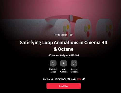 Coloso – Satisfying Loop Animations in Cinema 4D & Octane Download 2024