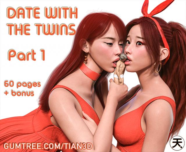 Tian3d - A Date with the Twins 1