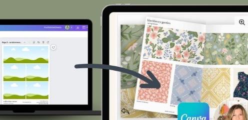 Art Portfolios Made Easy with Canva Create Templates & Publish as a Digital Flipbook