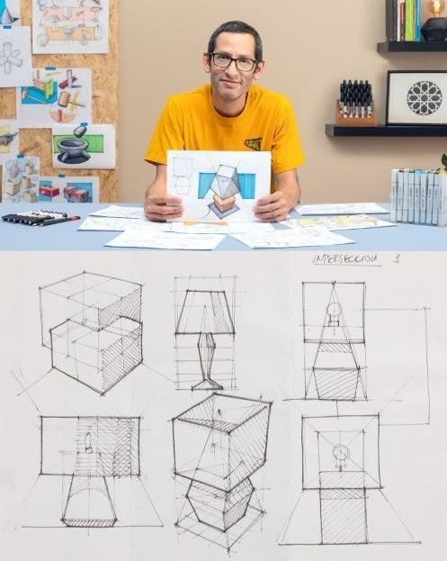 Domestika – Technical Drawing Techniques for 3D Representation