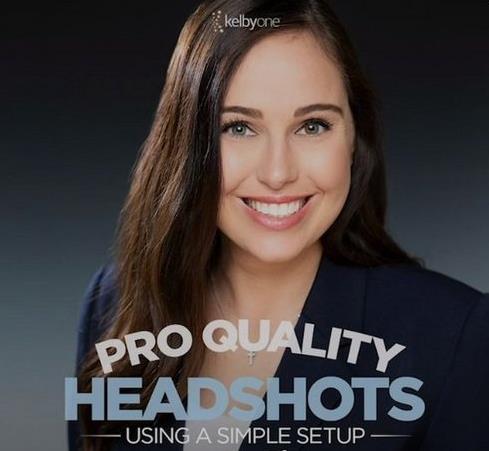 KelbyOne – Pro Quality Headshots Using a Simple Setup