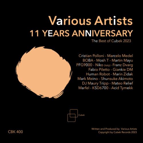 VA - 11 Years Anniversary, The Best of Cubek 2023 (2023) (MP3)