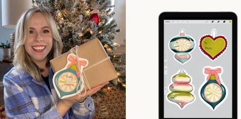 Design With Procreate Gift Tags, Stickers, and Labels