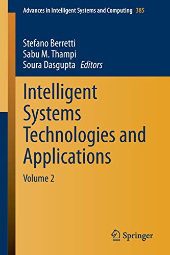 Intelligent Systems Technologies and Applications Volume 2 (2024)