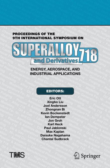 Proceedings of the 9th International Symposium on Superalloy 718 & Derivatives (2024)