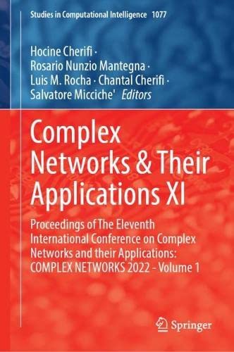 Complex Networks and Their Applications XI (2024)