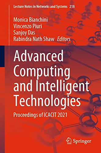 Advanced Computing and Intelligent Technologies Proceedings of ICACIT 2021 (2024)