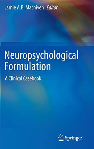 Neuropsychological Formulation A Clinical Casebook