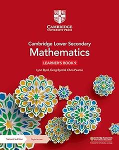 Cambridge Lower Secondary Mathematics Learner's Book 9 with Digital Access (1 Year)  Ed 2