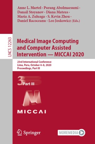 Medical Image Computing and Computer Assisted Intervention – MICCAI 2020 (Part III)