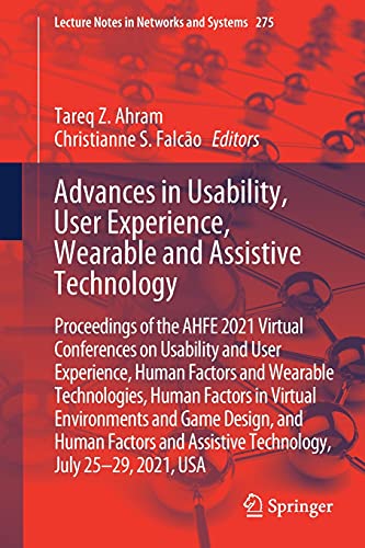 Advances in Usability, User Experience, Wearable and Assistive Technology (2024)