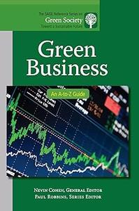 Green Business An A-to-Z Guide