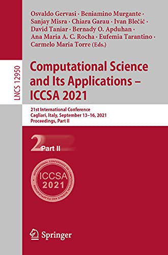Computational Science and Its Applications – ICCSA 2021 (Part II)