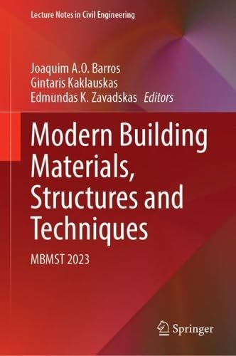 Modern Building Materials, Structures and Techniques MBMST 2023