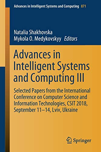 Advances in Intelligent Systems and Computing III (2024)