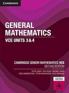 General Mathematics VCE Units 3&4  Ed 2
