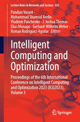 Intelligent Computing and Optimization Volume 3