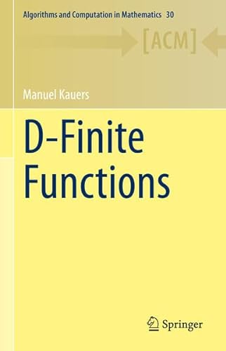 D–Finite Functions