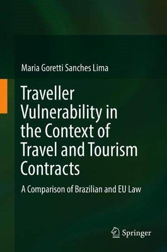 Traveller Vulnerability in the Context of Travel and Tourism Contracts A Comparison of Brazilian and EU Law