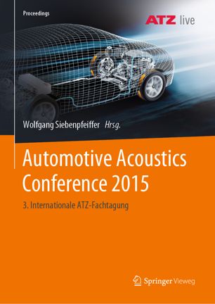 Automotive Acoustics Conference 2015 3. Internationale ATZ-Fachtagung (2024)