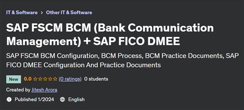 SAP FSCM BCM (Bank Communication Management) + SAP FICO DMEE