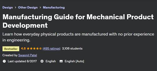 Manufacturing Guide for Mechanical Product Development