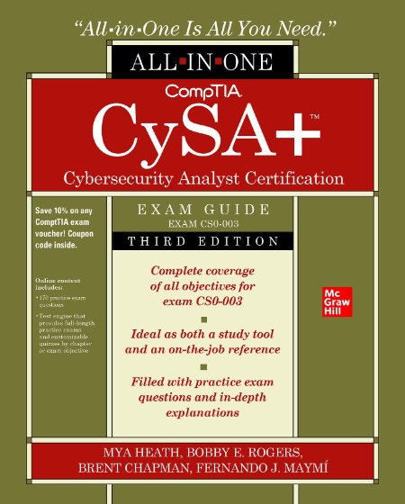 CompTIA CySA+ Cybersecurity Analyst Certification All-in-One Exam Guide (Exam CS0-... 5a94fe25d4ecb369d4458a132274ac33