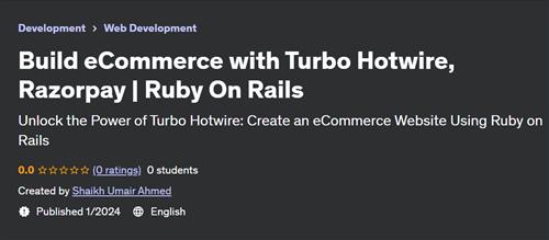 Build eCommerce with Turbo Hotwire, Razorpay – Ruby On Rails