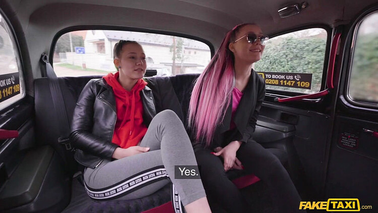 FakeTaxi/FakeHub: Lady Zee, Sandra Zee - Identical Sisters Fuck Euro Cabbie [HD 720p]