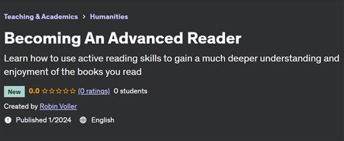 Becoming An Advanced Reader