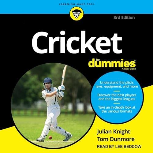 Cricket for Dummies, 3rd Edition [Audiobook]