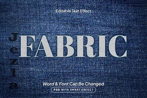 Fabric Text Effect - GMZEJM5