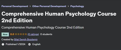Comprehensive Human Psychology Course 2nd Edition